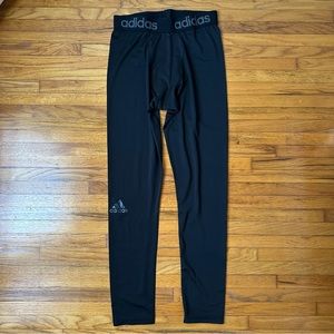 Black men’s running leggings